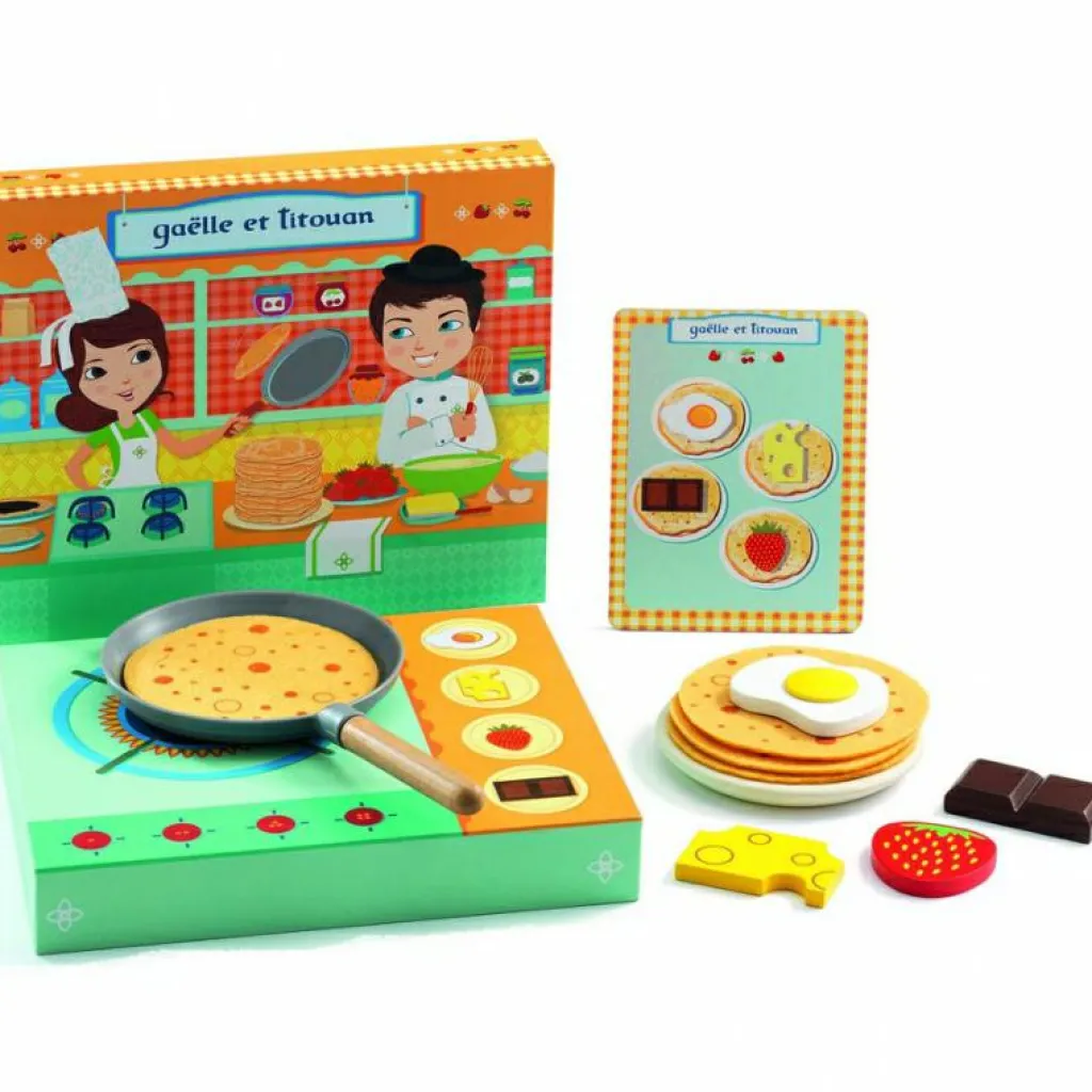 Sale Atelier crêpes Gaëlle et Titouan Dînette Et Aliments Factices