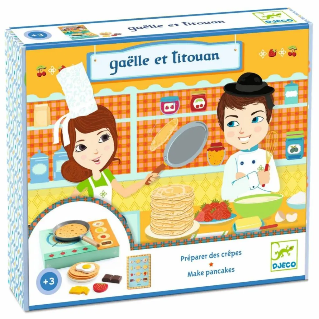 Sale Atelier crêpes Gaëlle et Titouan Dînette Et Aliments Factices