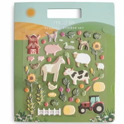 Online Autocollants réutilisables Sticker Book Farm Activités Manuelles