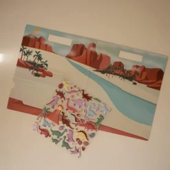 Autocollants réutilisables Sticker Book Dino Activités Manuelles