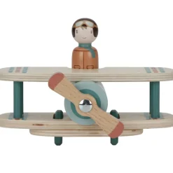 Outlet Avion en bois Jouet À Tirer / Pousser