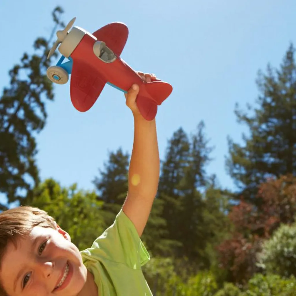 Sale Avion rouge Petites Voitures, Véhicules Et Circuits