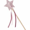Baguette magique à paillettes Rose Accessoires De Déguisement