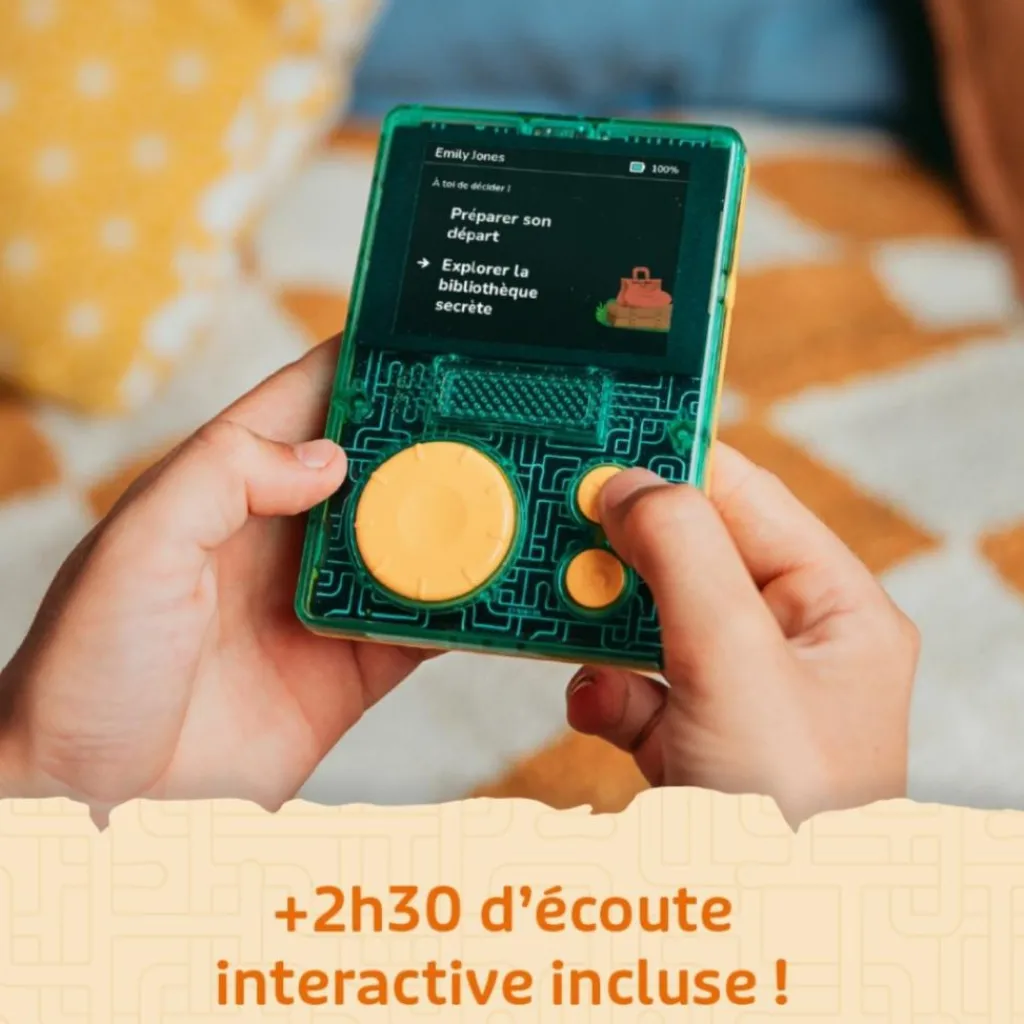 Discount Baladeur interactif Flam avec coque verte Conteuse