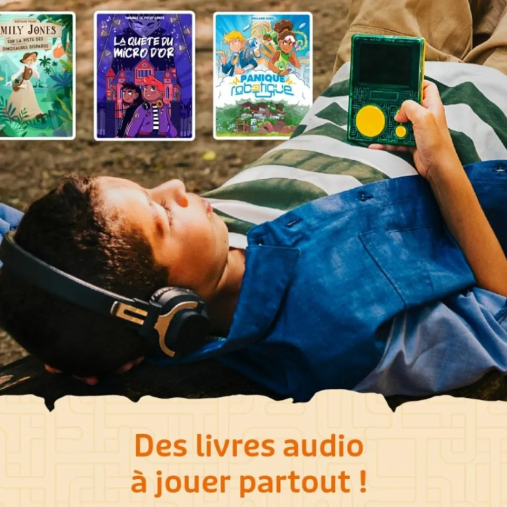 Discount Baladeur interactif Flam avec coque verte Conteuse