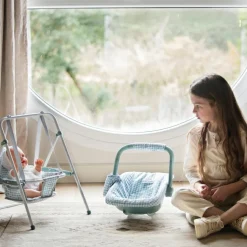 Discount Balancelle pour poupée Tom Vichy vert Accessoires Poupée