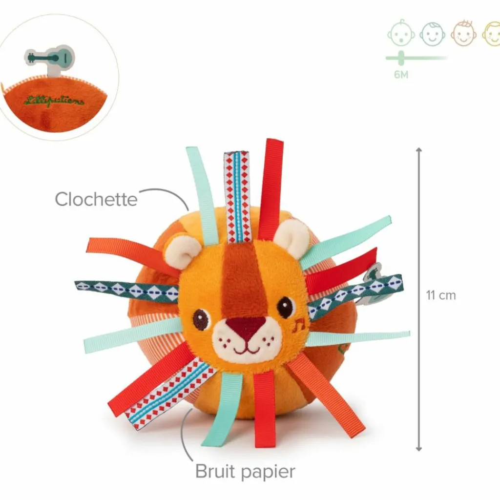 Online Balle d'activités Jack le Lion Balle / Cube D'Activités