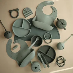 Hot Balle de dentition en silicone Dried thyme Jouet / Anneau De Dentition