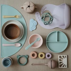 Hot Balle de dentition en silicone Dried thyme Jouet / Anneau De Dentition