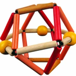 Online Balle de préhension en bois Bass & Bass Fruity Grabber Balle / Cube D'Activités