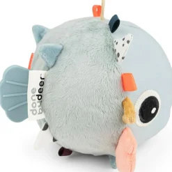 Clearance Balle d'éveil poisson Puffee bleu (12 cm) Balle / Cube D'Activités