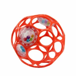 Best Balle hochet sensoriel rouge Balle / Cube D'Activités