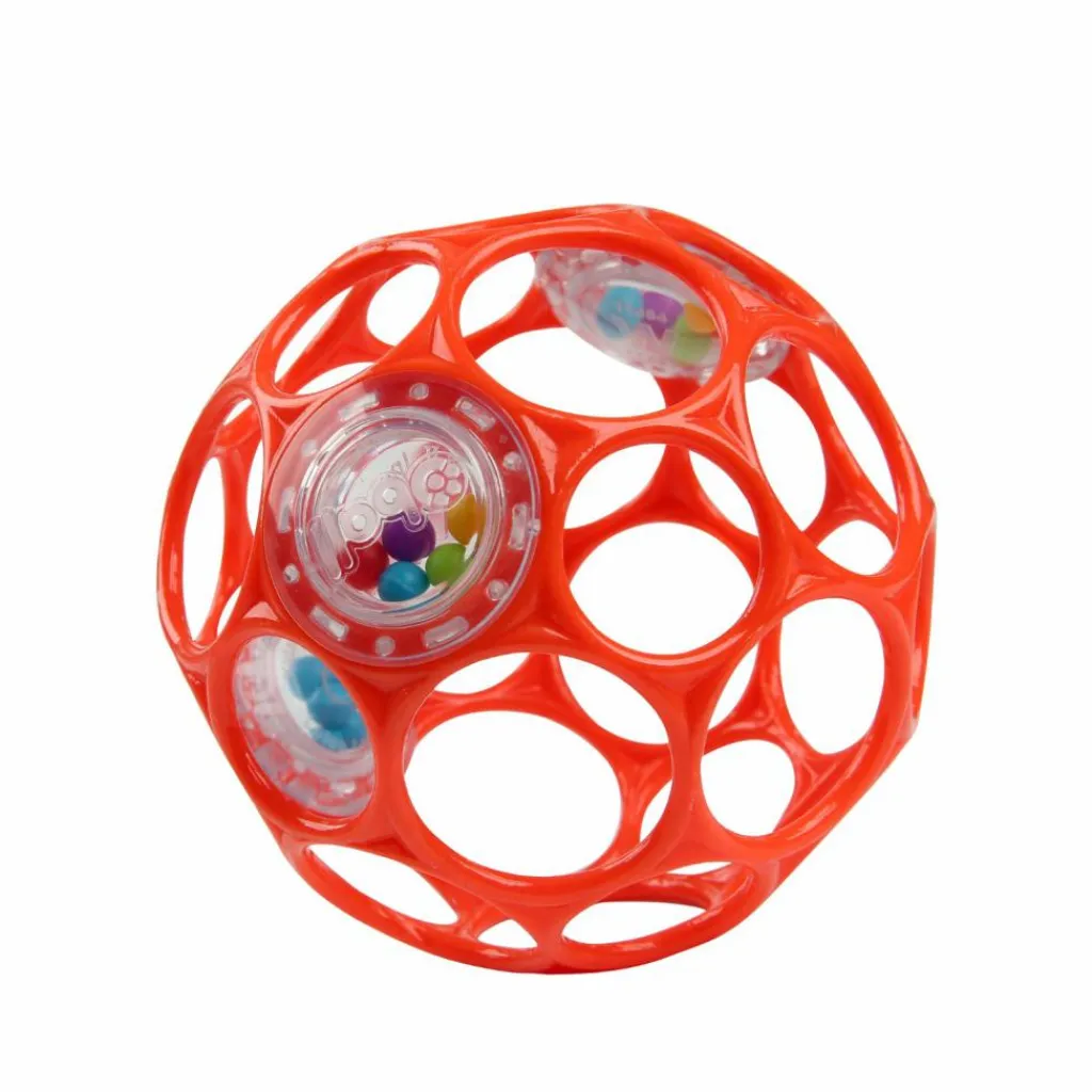 Best Balle hochet sensoriel rouge Balle / Cube D'Activités