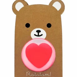 Clearance Balle rebondissante Ourson Rose Balle Souple