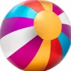 Online Ballon cirque Multicolore (40 cm) Balle Souple