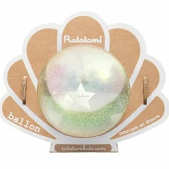 Outlet Ballon coquillage Blanc (10 cm) Balle Souple