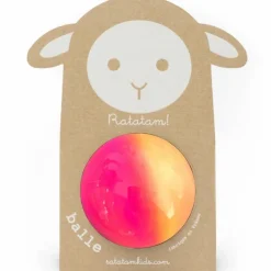Discount Ballon gum Rose et Orange (10 cm) Balle Souple