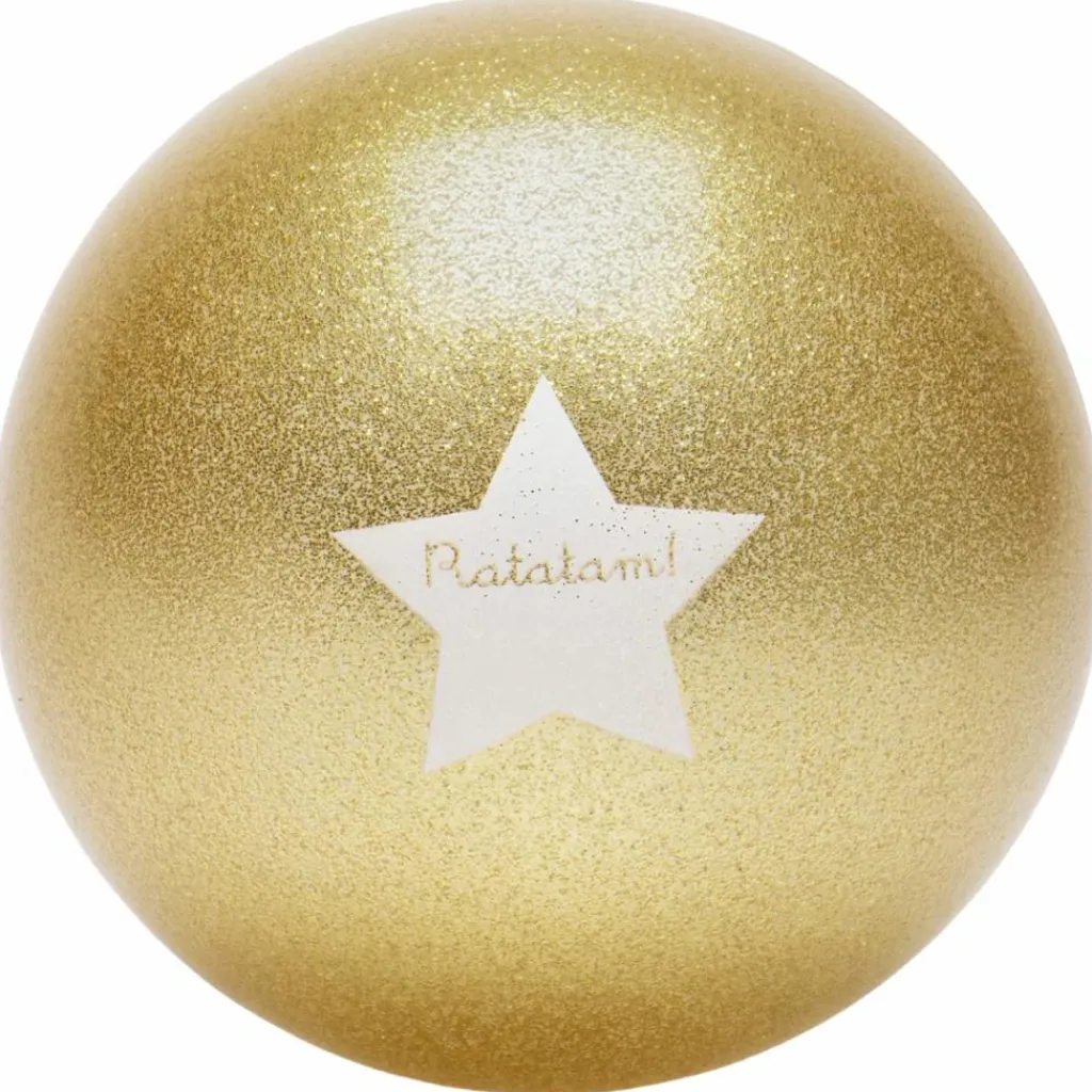 New Ballon paillettes Or (22 cm) Balle Souple