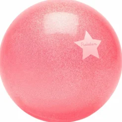 Sale Ballon paillettes Rose (22 cm) Balle Souple