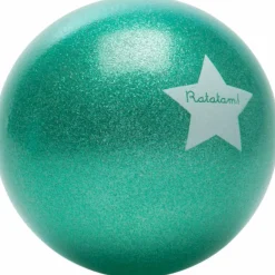 Ballon paillettes Vert (15 cm) Balle Souple