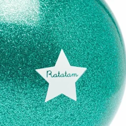 Sale Ballon paillettes Vert (10 cm) Balle Souple