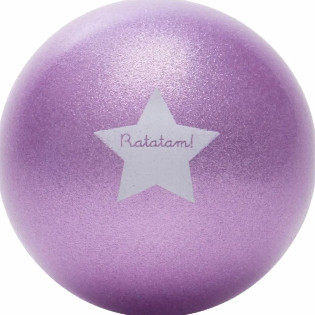 Outlet Ballon paillettes Violet (15 cm) Balle Souple