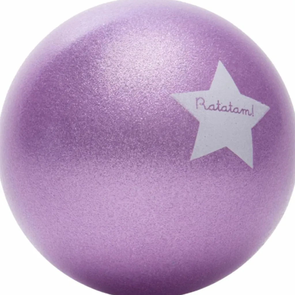 Outlet Ballon paillettes Violet (15 cm) Balle Souple