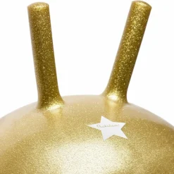 Ballon sauteur paillettes Doré Ballon Sauteur