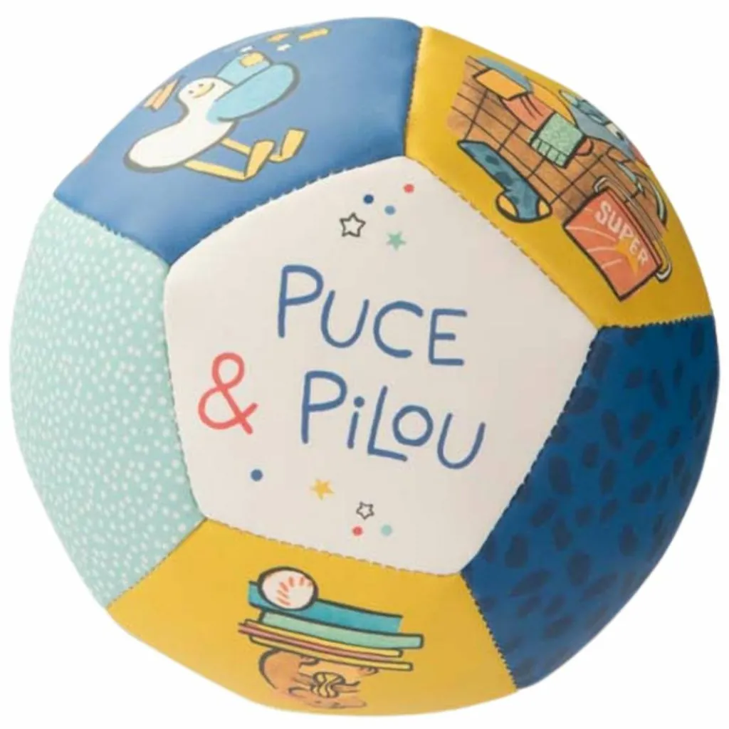 Discount Ballon souple Puce et Pilou (10 cm) Jouet D'Activités