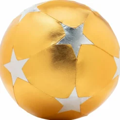 Ballon étoiles Or et Argent (30 cm) Balle Souple