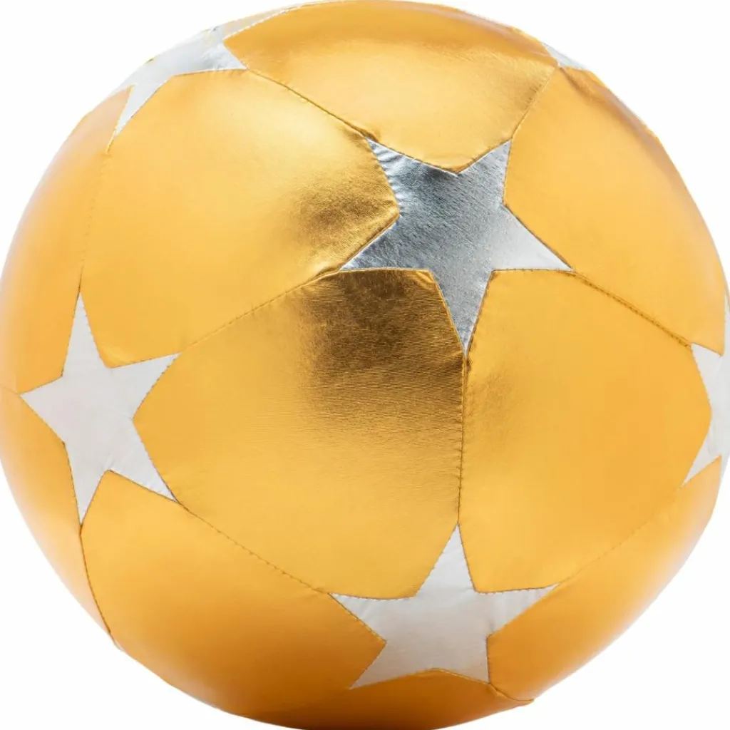 Ballon étoiles Or et Argent (30 cm) Balle Souple