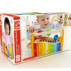 Banc à marteler avec xylophone Eveil Musical