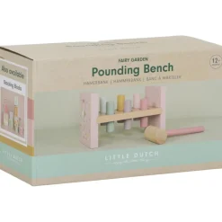 New Banc à marteler en bois FSC Fairy Garden Jouet À Encastrer