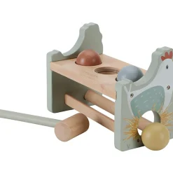 Discount Banc à marteler en bois Little Farm Jouet À Encastrer