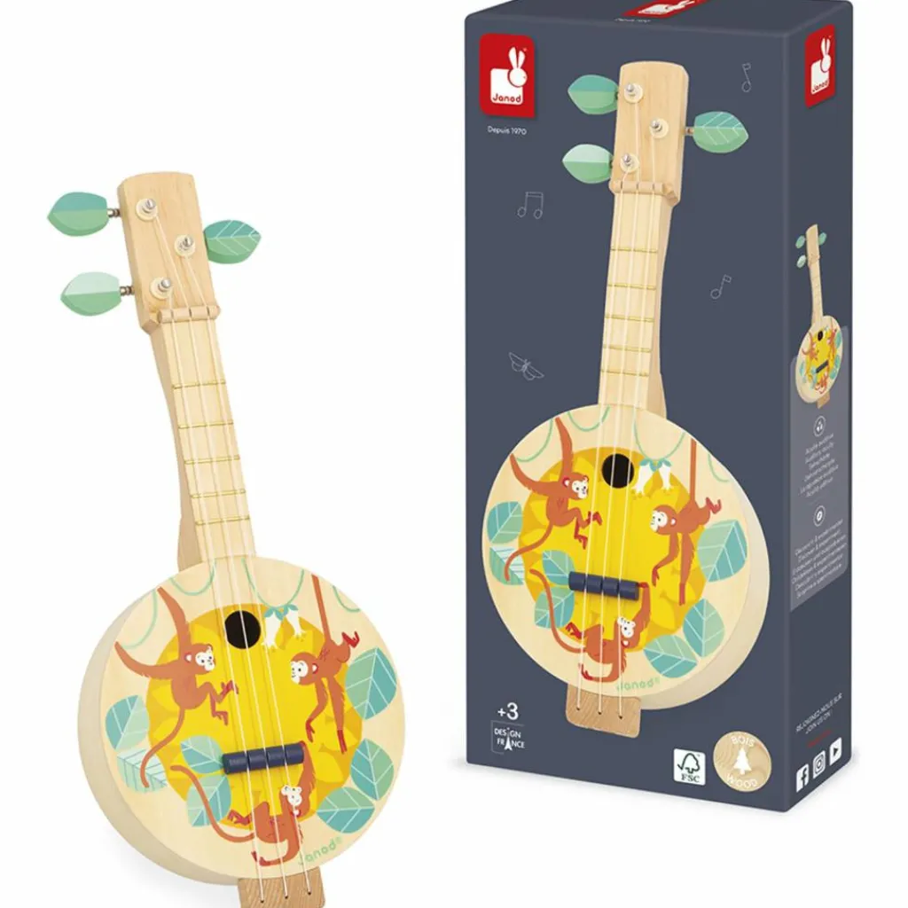 Hot Banjo Jungle Gioia Instrument De Musique