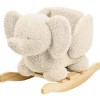 New Bascule Teddy Lapidou Eléphant écru Jouet À Bascule