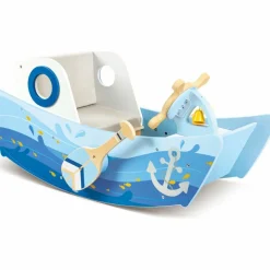 Hot Bateau à bascule en bois Jouet À Bascule