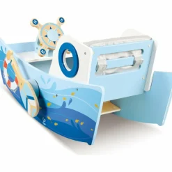 Hot Bateau à bascule en bois Jouet À Bascule