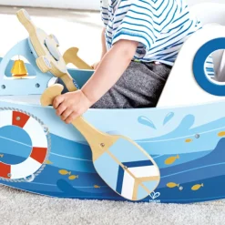 Hot Bateau à bascule en bois Jouet À Bascule