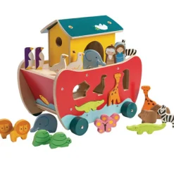 Online Bateau à formes arche de Noé Jouet À Encastrer