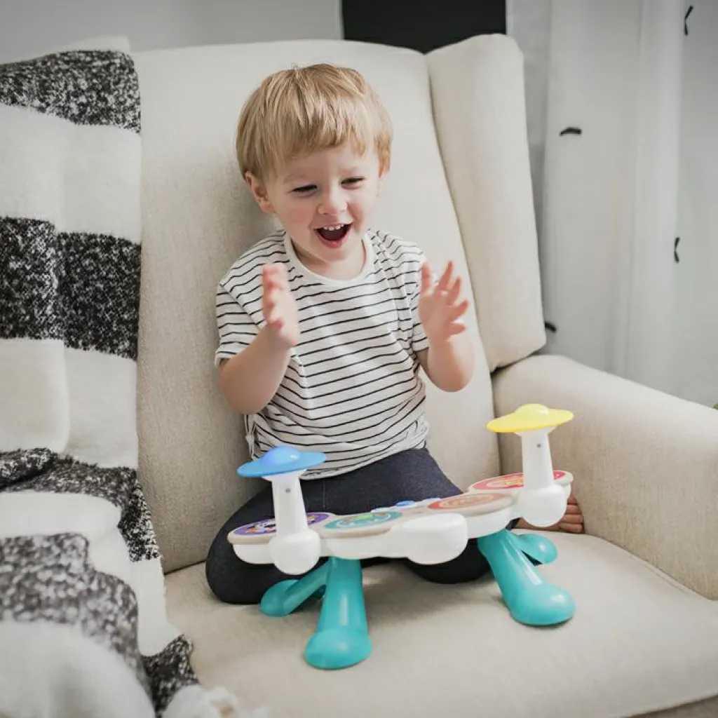 Sale Batterie connectée Magic Touch Eveil Musical