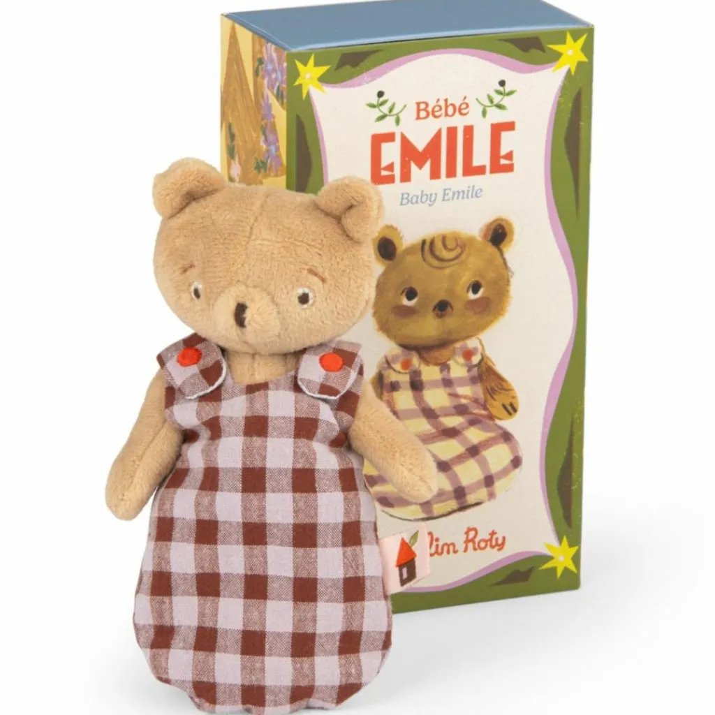 Sale Bébé Emile Le petit ours Les Minouchkas (14,5 cm) Petite Peluche (< 20 Cm)