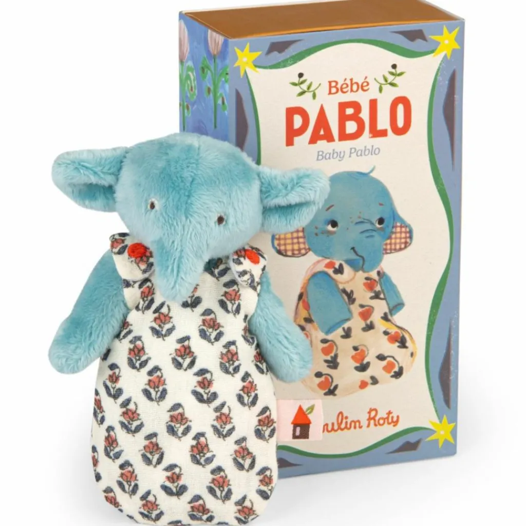 Online Bébé Pablo L'éléphant Les Minouchkas (14,5 cm) Petite Peluche (< 20 Cm)