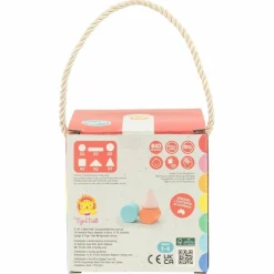 New Blocs à empiler et hochet (11 pièces) Jouet À Empiler