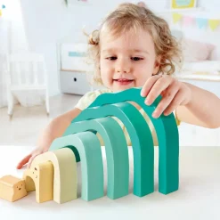 Outlet Blocs à empiler Ours polaire arctique Jouet À Empiler