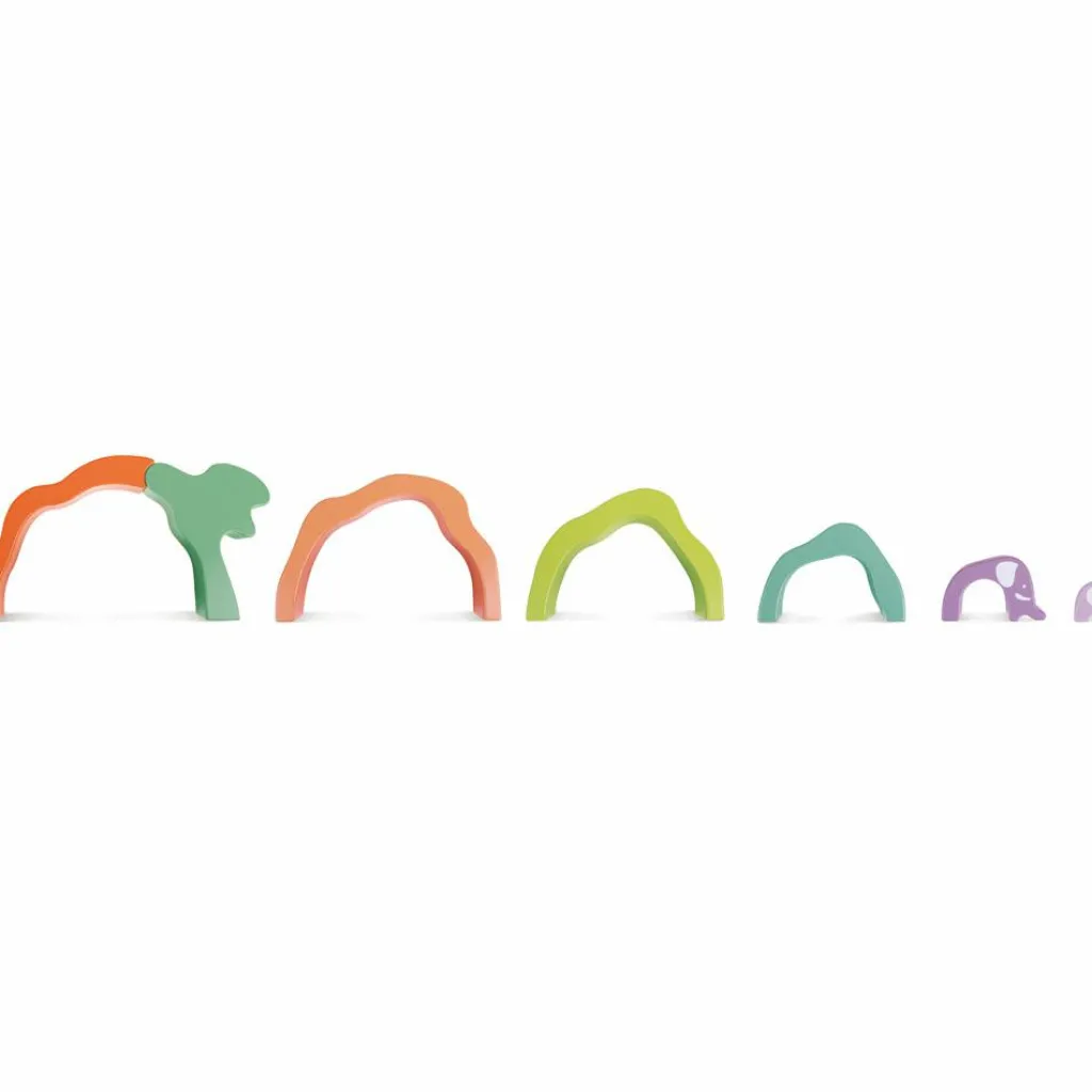 Sale Blocs à empiler Safari Eléphant Jouet À Empiler