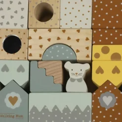 Blocs de construction en bois Poppy Jeu De Construction