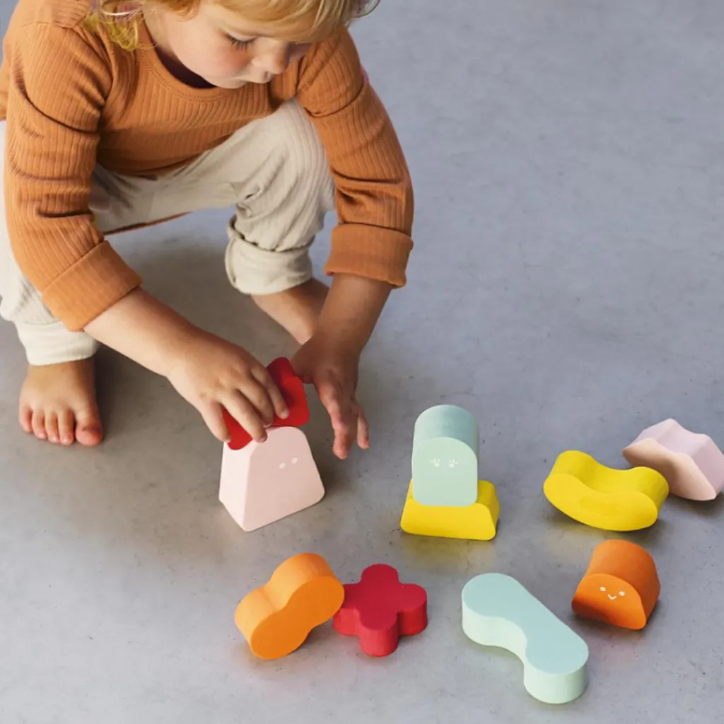 New Blocs de construction en mousse Blokki Corail Jeu De Construction