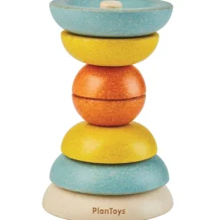 Clearance Bols à empiler en bois d'hévéa Jouet À Empiler