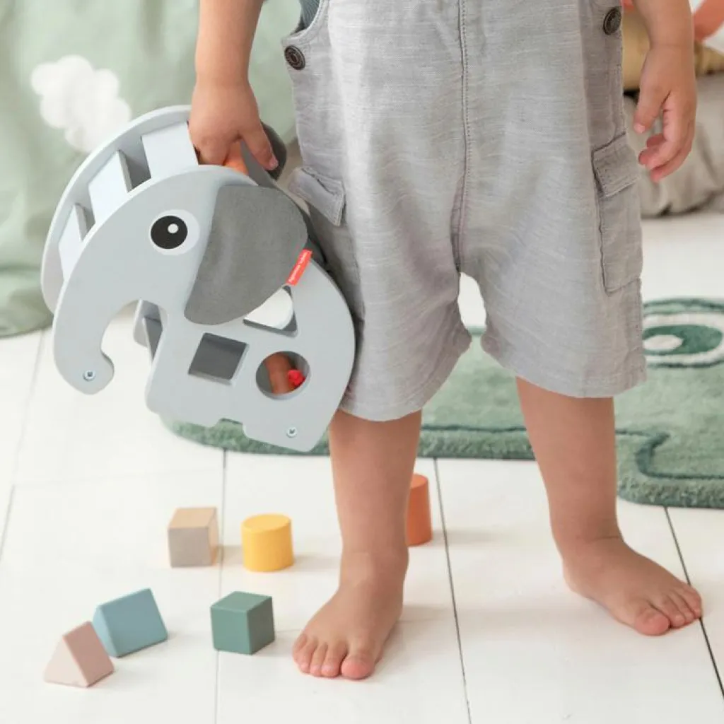 New Boîte à formes Elphee Gris Jouet À Encastrer